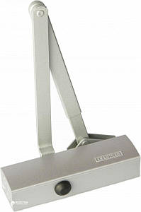 GEZE TS1500 Дотягувач дверний з колінною тягою EN3-4 сірий