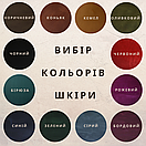 Повсякденна напівкругла сумочка через плече/ Жіноча шкіряна сумка крос боді/ Містка коричнева сумка, фото 10