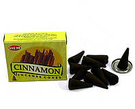 Благовония Cinnamon "Корица" Hem конусные Индия