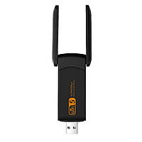 WiFi 2.4/5.8 ГГц USB 3.0 адаптер (двухдиапазонный) сетевая карта с внешними антеннами