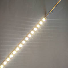 LED лінійка Biom SMD5730 (5630) 24W 12V 3500K (скотч та отвори) 1173