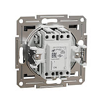Вимикач Schneider Electric Asfora антрацит одноклавішний внутрішній з підсвікою EPH1400171, фото 5