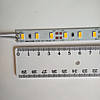 LED лінійка Biom SMD5730 (5630) 24W 12V 3500K (скотч та отвори) 1173, фото 7