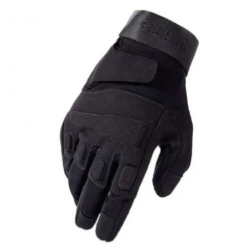 Рукавички Тактичні BlackHawk (чорні) Арт1021 трикотажні теплі з еластичною стяжкою на зап'ястку top, фото 1