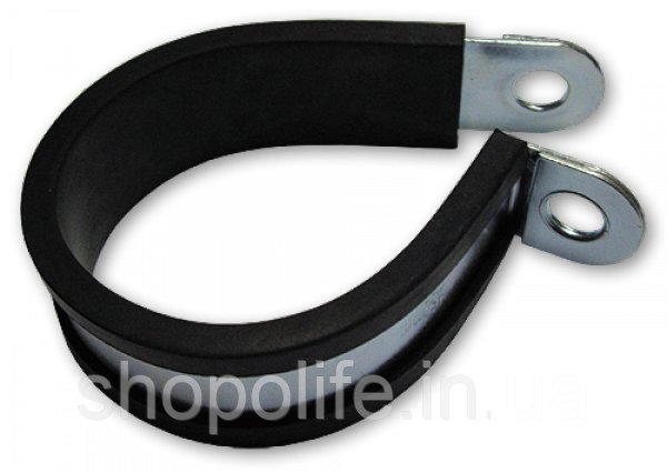 Хомут гумоармований RUBBER CLAMPS 20мм /15мм, RC1520 (від 10шт.) Shopolife, фото 1