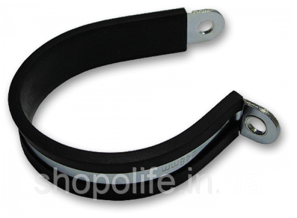 Хомут гумоармований RUBBER CLAMPS 12мм /12мм, RC1212 (від 100шт.) Shopolife, фото 1