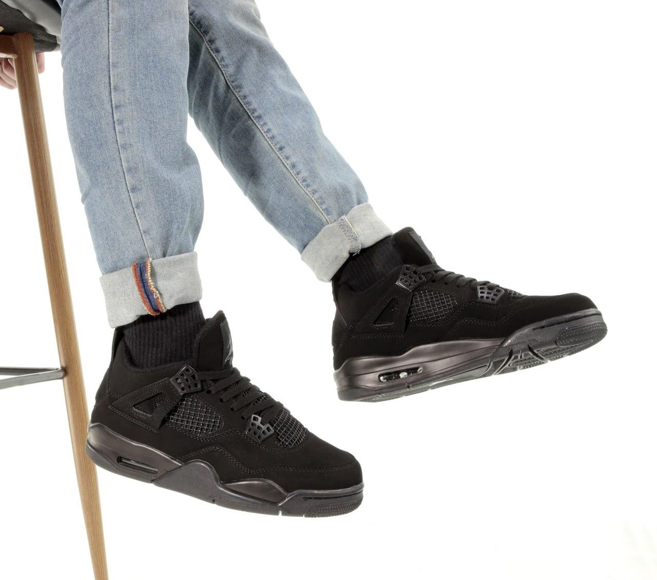 Чоловічі кросівки Nike Air Jordan Flight (чорні) повсякденні універсальні низькі кроси К12435 top