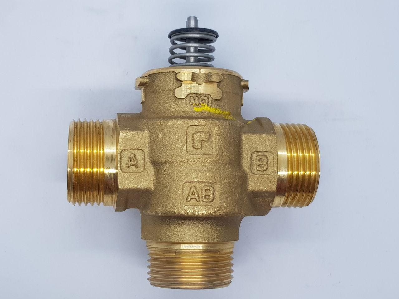 Триходовий клапан латунний на газовий котел Hermann Supermaster, Eura H021001424