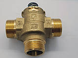 Триходовий клапан латунний на газовий котел Hermann Supermaster, Eura H021001424, фото 5