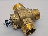 Триходовий клапан латунний на газовий котел Hermann Supermaster, Eura H021001424, фото 6