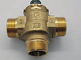 Триходовий клапан латунний на газовий котел Hermann Supermaster, Eura H021001424, фото 7