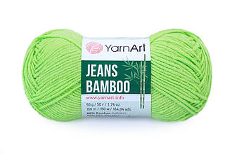 YarnArt Jeans Bamboo, Салат №136