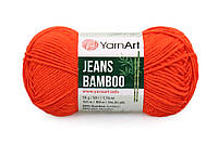 YarnArt Jeans Bamboo, Мандарин №141