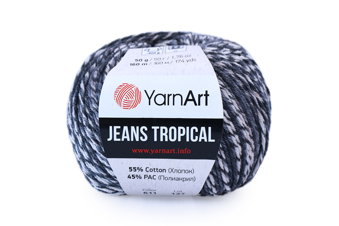 YarnArt Jeans Tropical, №611 купить интернетмагазин товаров для
