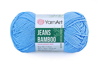 YarnArt Jeans Bamboo, Блакитний №122