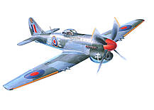 Hawker "Tempest" Mk.V. Збірна модель літака у масштабі 1/72. MISTER CRAFT D-213, фото 6