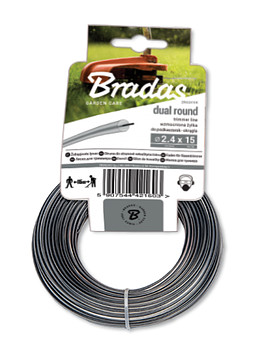 Ліска для тримера RIPPER DUAL "круг" 2,7мм х 50м, ZRO27050K Shopolife