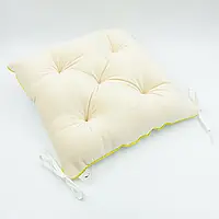 Подушка для стула 28-0004 Cream Velvet MirSon 40х40 см