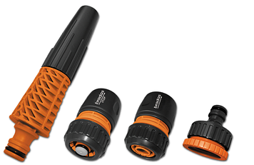 Комплект з 4 елементів на шланг 3/4", BLACK LINE, ECO-PWB5500-34 Shopolife