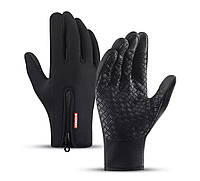 Ветрозащитные перчатки сенсорные для электросамоката и велосипеда S