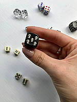 Кубики, кости, зары игральные для настольных игр, готический стиль, 18 мм, арт.801818