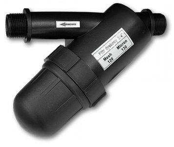 Фільтр сітковий із зовнішньою різьбою 3/4", 120 мesh, DSF-034SML Shopolife