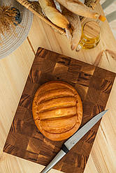 Торцева обробна дошка розміром з дуба 30х40х4 см