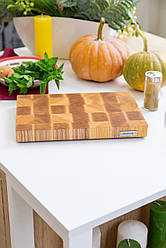 Торцева обробна дошка з ясена розміром 20х30х3 см