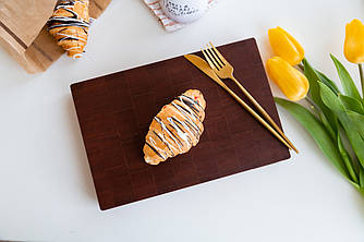 Торцева обробна дошка з сапелі розміром 20х30х3 см