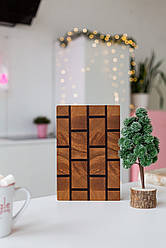 Торцева обробна дошка у стилі "цегляної кладки" 20х30х3 см