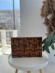 Торцева обробна дошка в стилі Плетіння 20х30 см