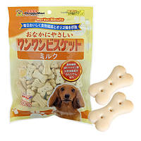 DoggyMan Healthy Biscuit Milk ДОГГИМЕН БИСКВИТ С МОЛОКОМ печенье лакомство для собак 0.2кг