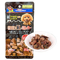 DoggyMan Steamed Duck Liver Bits ДОГГИМЕН УТИНАЯ ПЕЧЕНЬ НА ПАРУ лакомство для собак 0.03кг