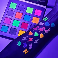 Палитра теней Parisa E-716 Neon Demon Eyeshadow Palette "Mystery" - №4 Neon