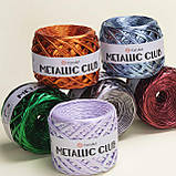 Yarnart METALLIC CLUB (Металік Клаб) № 8112 червоний (Трикотажна пряжа, нитки для в'язання), фото 7