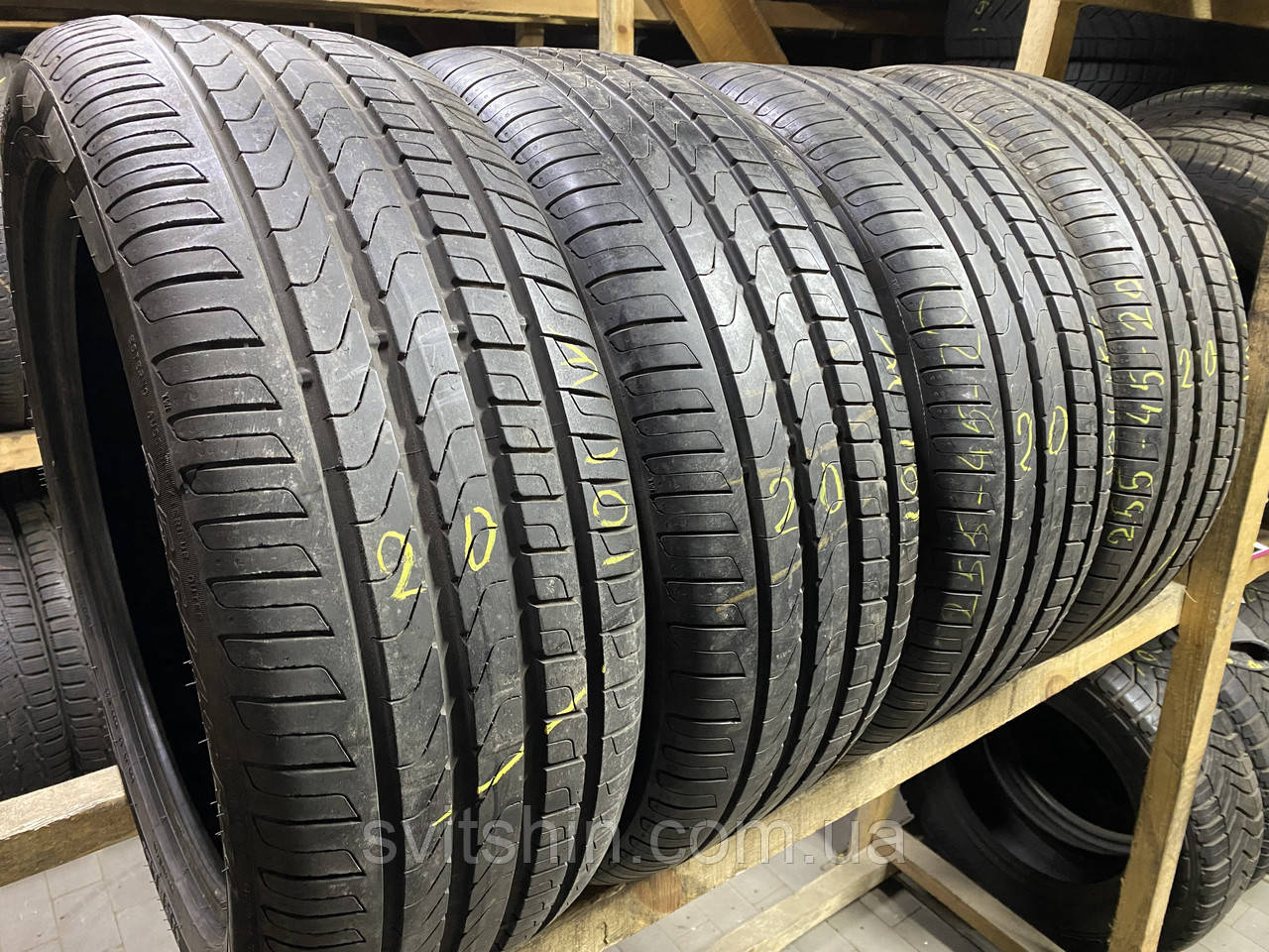 Шини літо 255/45R20 Pirelli Scorpion Verde 20рік 4шт