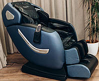 Массажное раскладное кресло XZERO Y9 SL Кресло для массажа Premium BLUE для веса до 140кг и роста до 195см