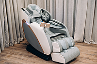 Массажное электро кресло для массажа дома для пользователя до 120 кг веса XZERO X10 SL GRAY рост до 185см