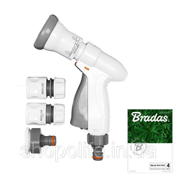 Набір для поливу з багаторежимним пістолетом, WHITE LINE, WL-EN8TSET Shopolife, фото 1