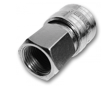 Конектор пневматичний "мама" РВ 1/4", STAL-CHROM, SE3-2SF/STEEL Shopolife