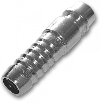Штуцер "тато" у шланг 6 мм, STAL-CHROM, SE2-2PH/STEEL Shopolife