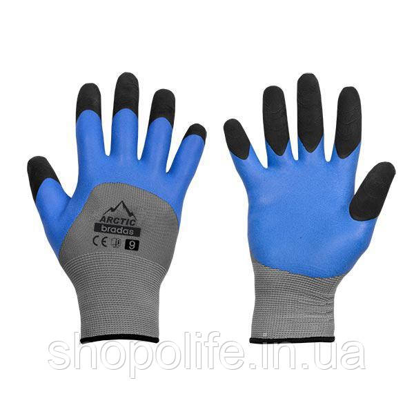 Рукавички захисні ARCTIC латекс, розмір 8, RWA8 Shopolife, фото 1