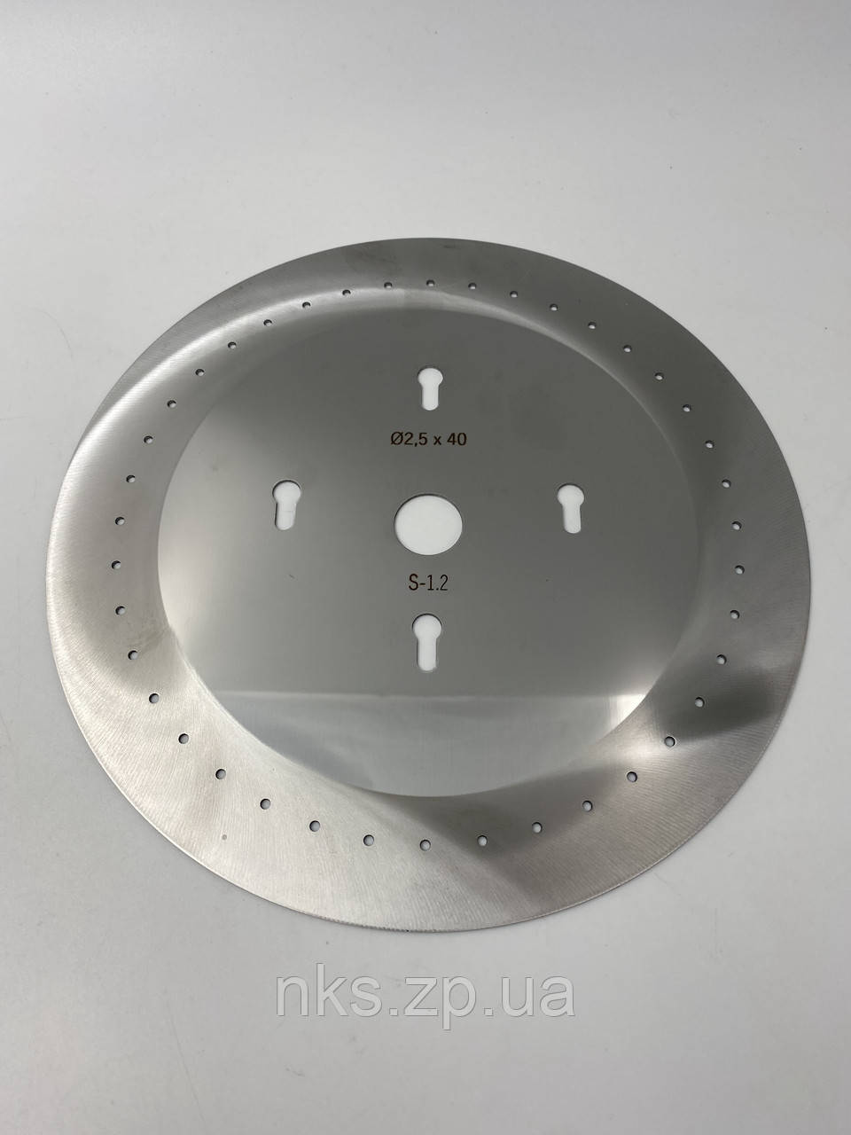 Диск висівний 2,5х40х1,2 нж.ст.УПС-12, фото 1