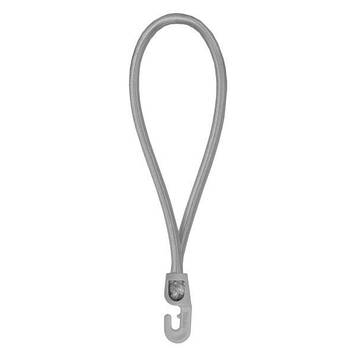 Петля еластична 25см з гачком PVC BUNGEE CORD HOOK, BCH3-0425GY-E Shopolife