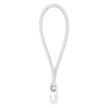 Петля еластична 25см з гачком PVC BUNGEE CORD HOOK, BCH3-0425WH-E Shopolife