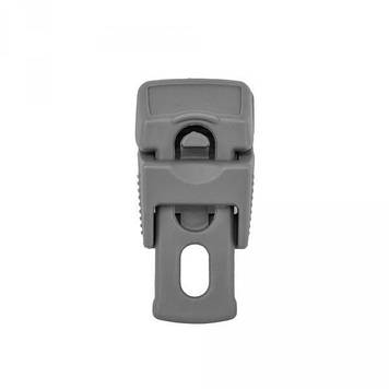 Затискачі для кріплення BUNGEE CORD CLIPS сірі, 10шт. у блістері, BCK2-B Shopolife