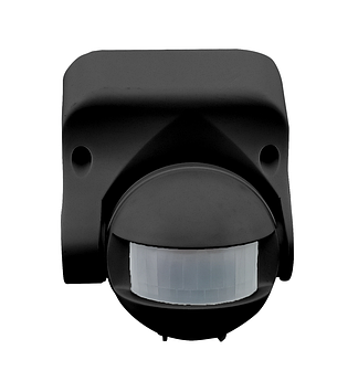 Датчик руху ДР 06 чорний 1200 Вт 180 град 12 м. IP44 TNSy Shopolife