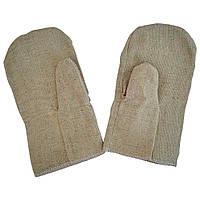 Рукавиці брезентові вогнетревкі для зварювальників 2 Розмір захист від високих температур