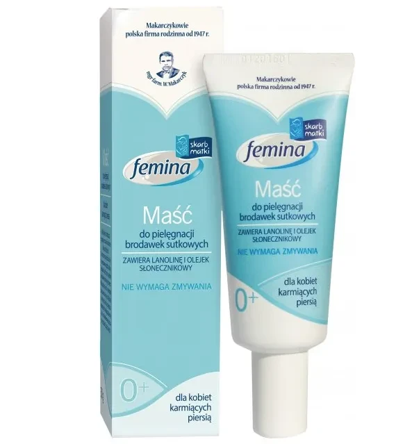 Мазь для догляду за сосками Skarb Matki Femina 30 г, фото 1