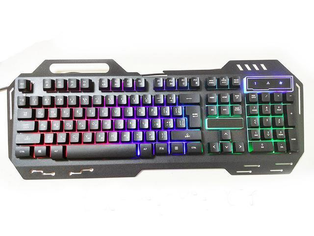 Провідна комп'ютерна клавіатура KEYBOARD GK-900 / ігрова клавіатура / геймерська